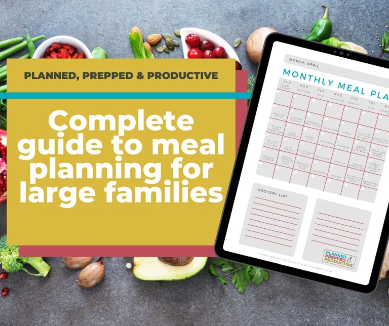 Use meal plan theme nights to smash decision fatigue (with FREE meal plan template!)