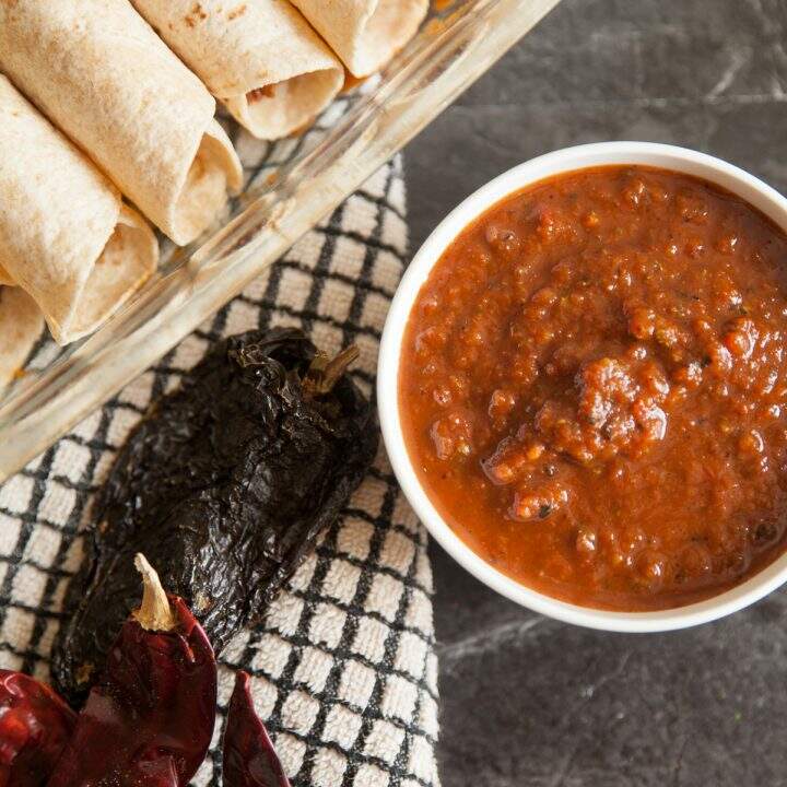 Red Enchilada Sauce from scratch