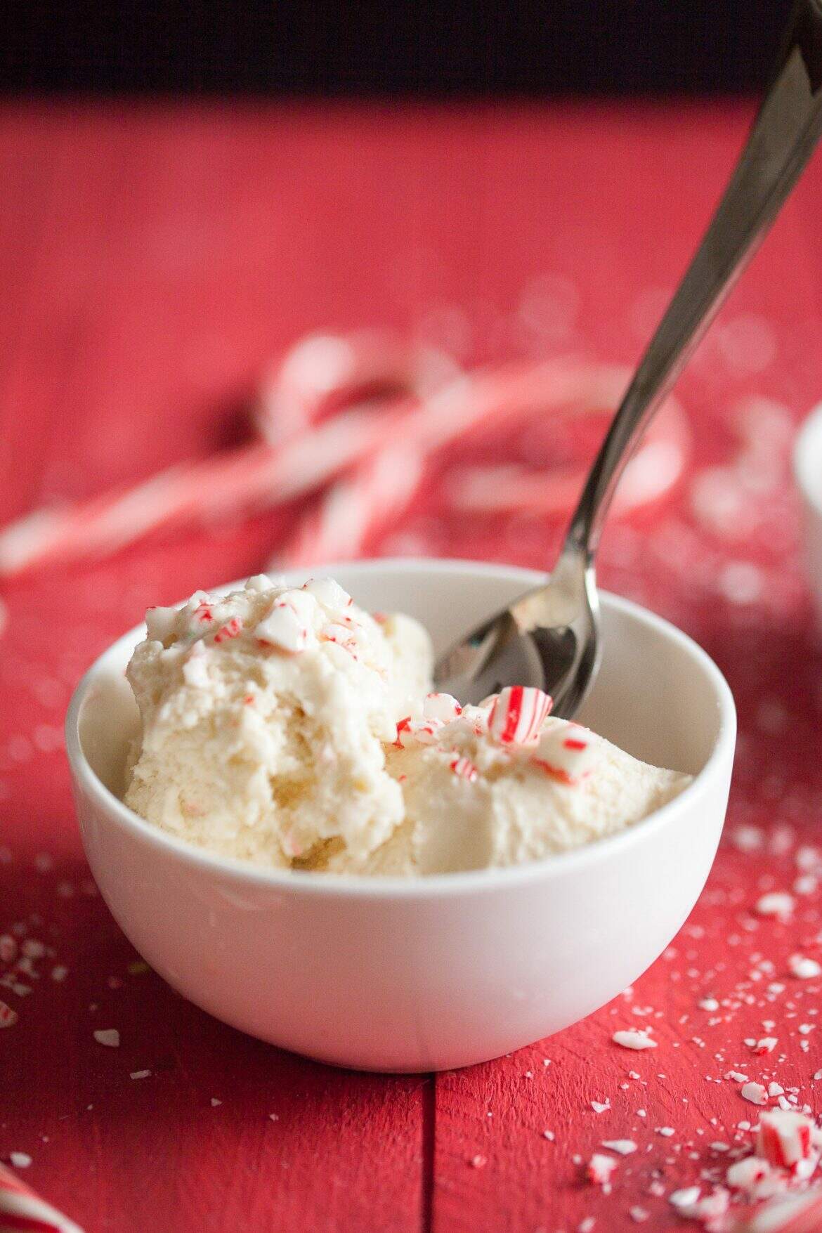 Homemade Candy Cane Ice Cream Call Me Betty