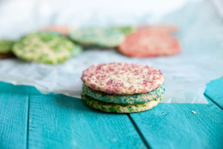 Sprinkled Soft and Chewy Sugar Cookies