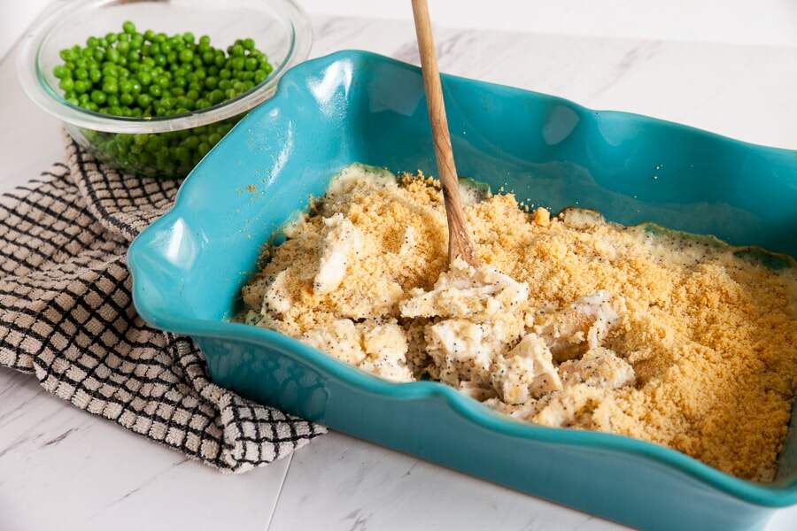 Poppy Seed Chicken Casserole horizontal