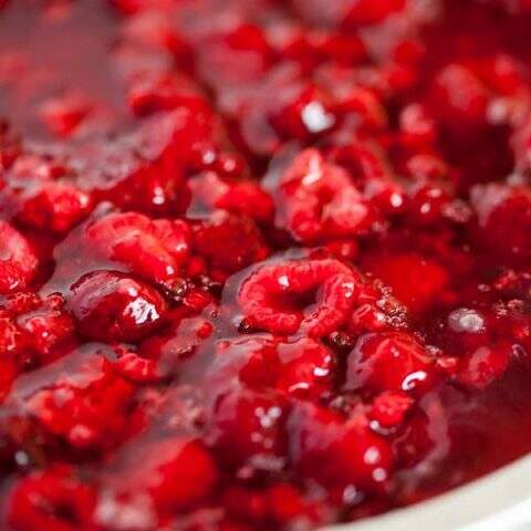 Homemade Raspberry Pretzel Jello Dessert