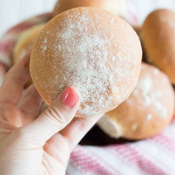 Make-Ahead Crusty French Bread Rolls