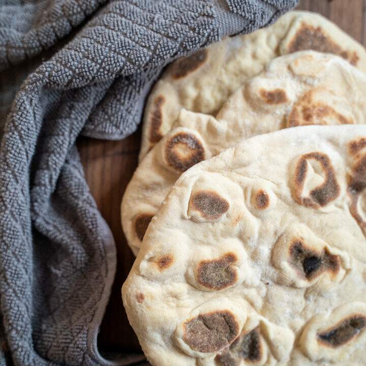 Freezer-Friendly Homemade Naan Bread