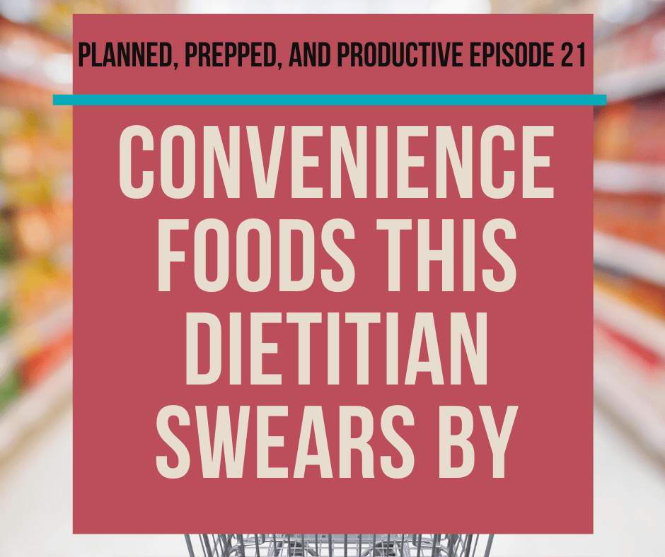 Convenience foods get a bad rap, but there are good options out there! Here's what this dietitian swears by letting the grocery store do for her!