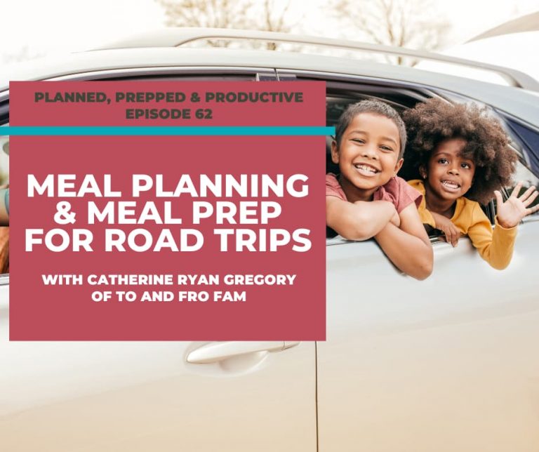 Meal planning and Meal Prep for road trips