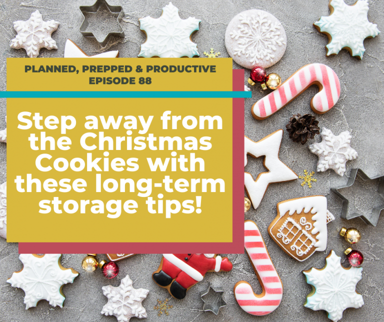 The easy guide to storing and freezing holiday treats