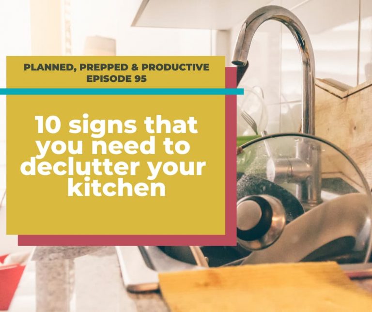 10 signs that you need to declutter your kitchen