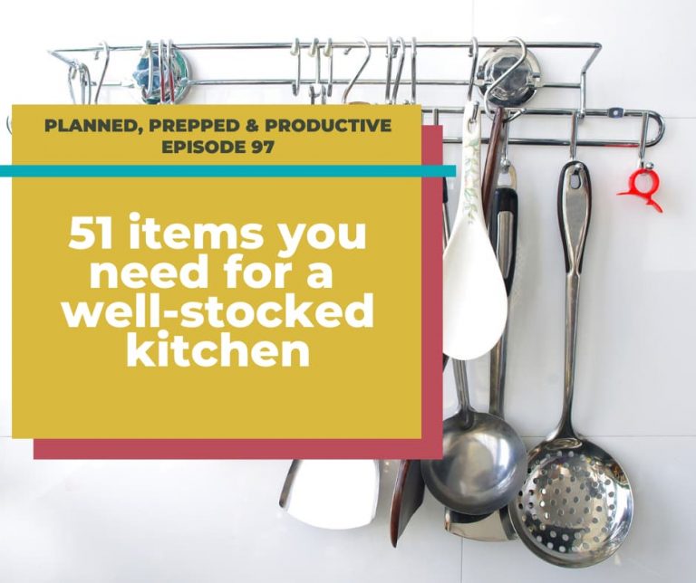 51 items you need for a well-stocked kitchen