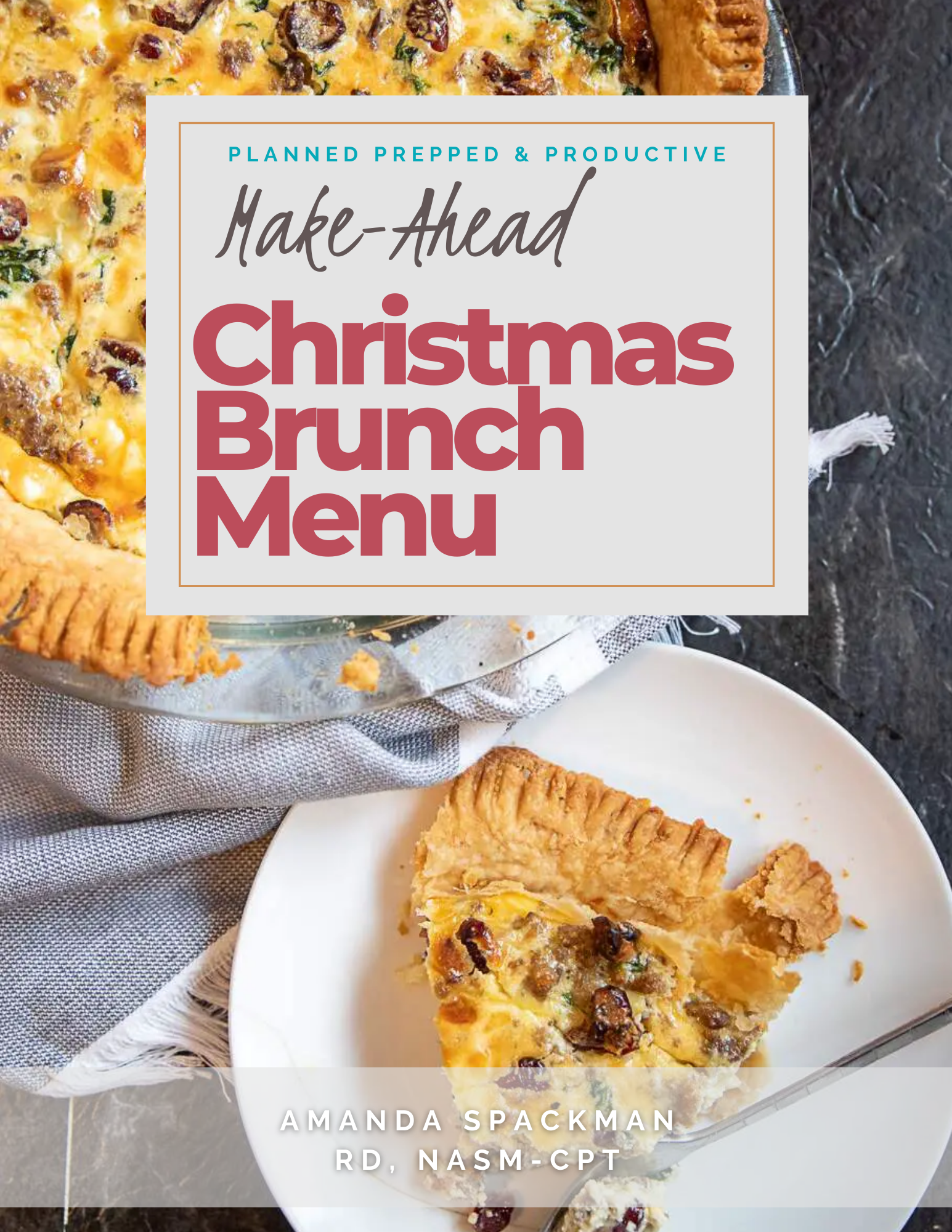 #10 Make Ahead Christmas Brunch Menu | Call Me Betty